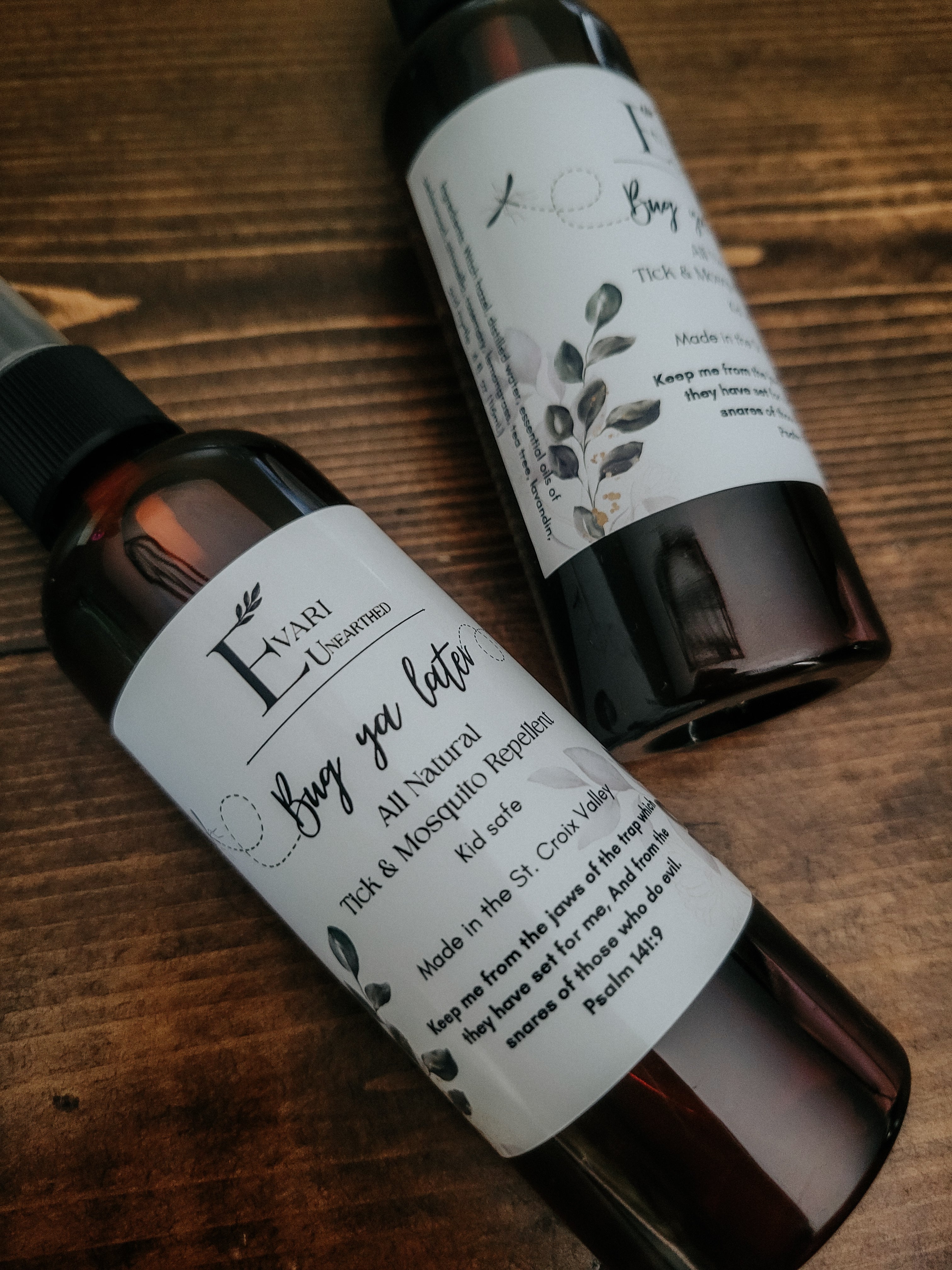 Bug ya later - All natural tick and mosquitoe repellent