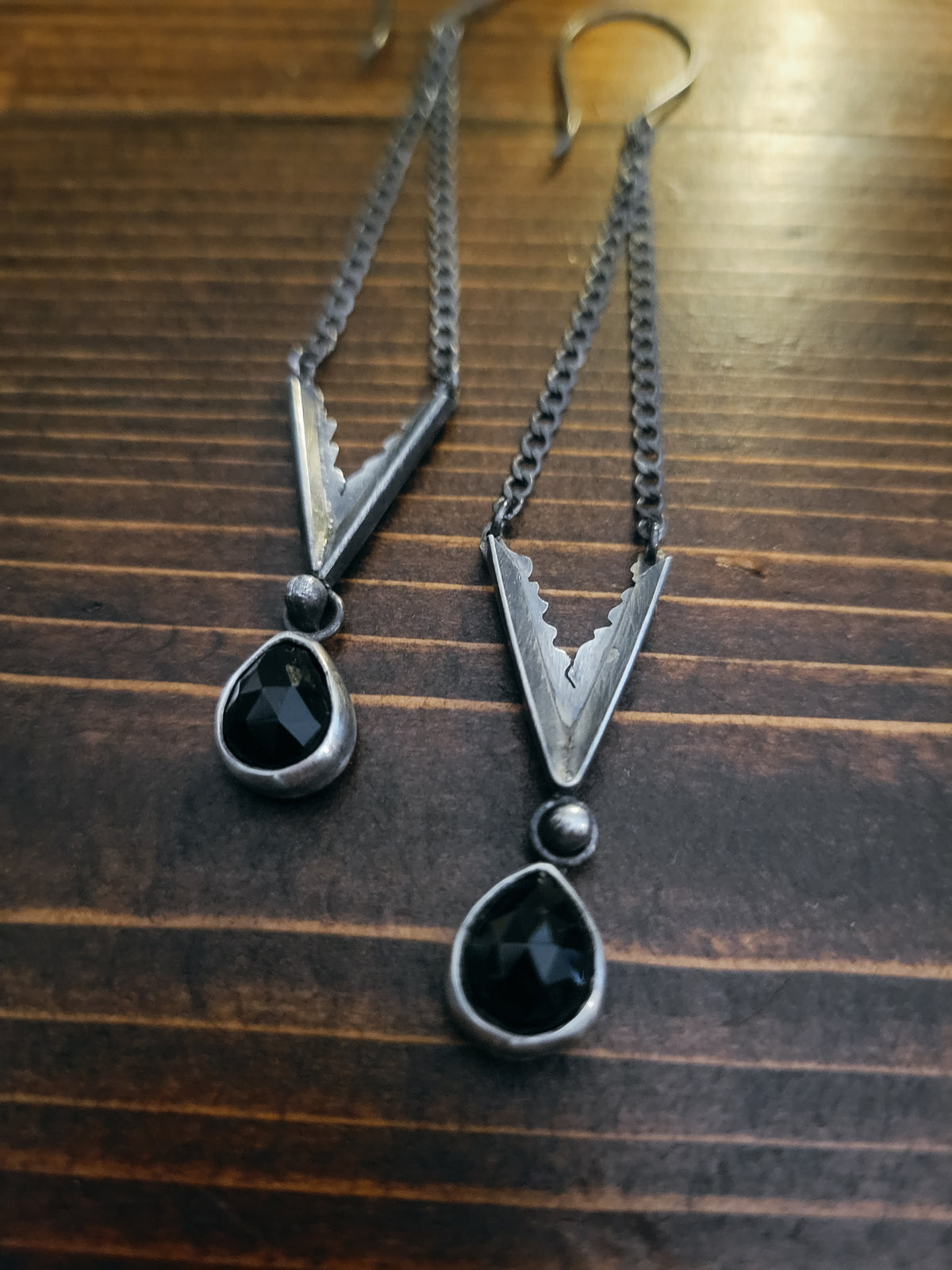 Onyx Drop Earrings
