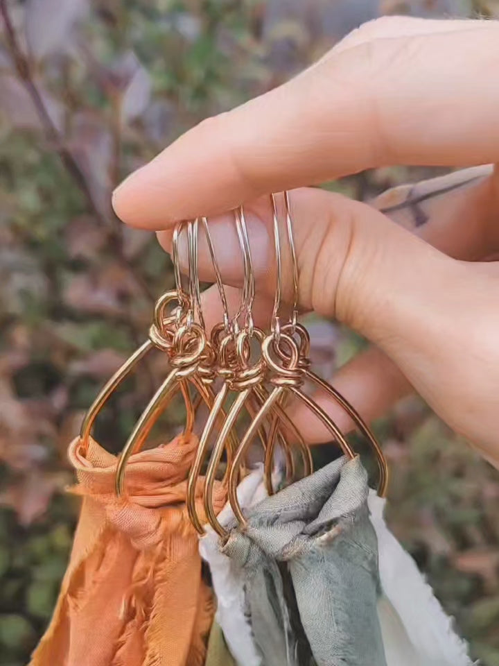Sari Silk Earrings