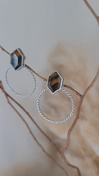 Montana Agate Ear Jackets