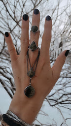 Morrisonite Jasper Drop Pendant